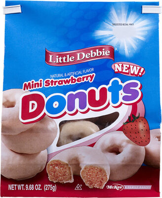 Mini Strawberry Donut