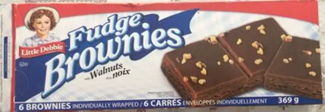 Fudge Brownies front packaging