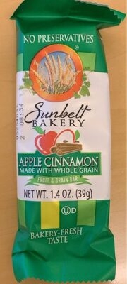 Apple Cinnamon Fruit&Grain Bar