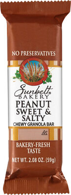 Peanut Sweet & Salty Chewy Granola Bar