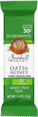Oats & Honey Chewy Granola Bar