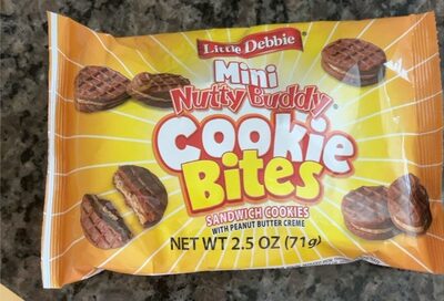 mini nutty buddy cookies bites