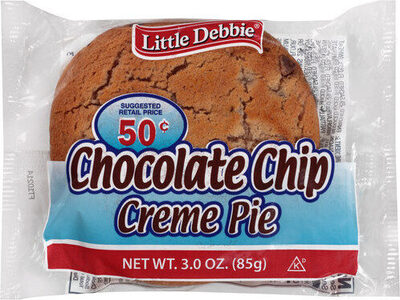 Chocolate Chip Creme Pie