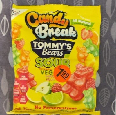 Tommy’s Bears front packaging