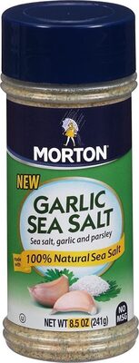 Mortons sea salt garlic