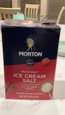 Ice cream salt