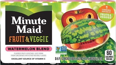 Fruit & veggie watermelon blend boxes