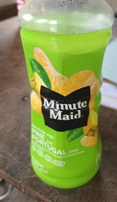 Beverage with pine and portugal juice