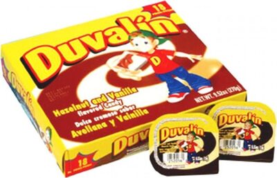 Hazelnut And Vanilla Artificially Flavored Candy front packaging