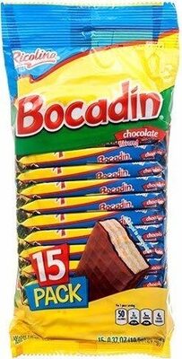 Bocadin pc wafer with chocolate coating