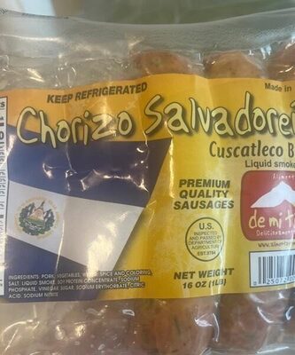 Chorizo salvadoreño