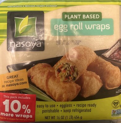 Egg Roll Wraps front packaging
