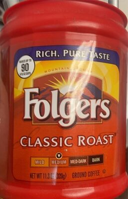 Folgers Classic Roast front packaging