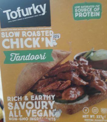 Tofurky 10% Off Slow Roasted Tandoori Chick'n 227G