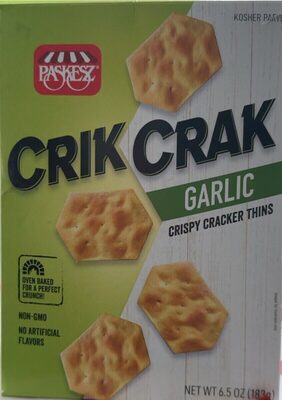 Crik crak garlic cracker