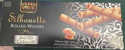 Silhouette Rolled Wafers - Salted Caramel