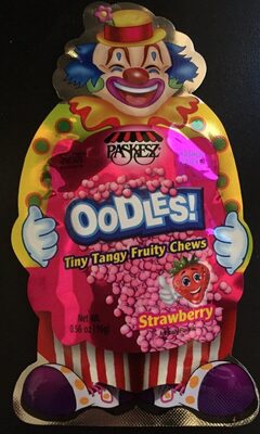 Oodles Tiny Tangy Fruity Chews Strawberry