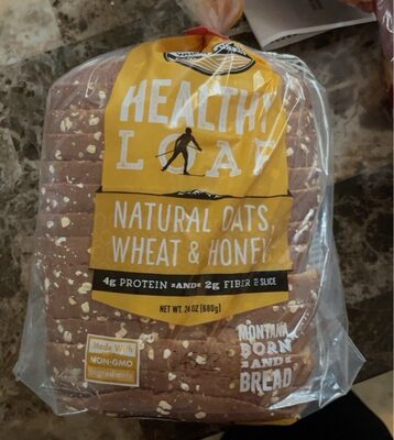 Natural Oats Wheat & Honey Bread