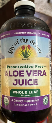 Aloe Vera front packaging