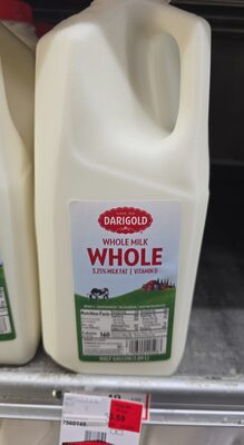 Whole Homogenized Milk Vitamin D