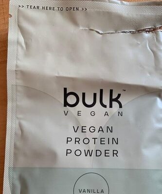 Protéine vanille végane
