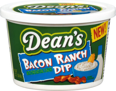 Bacon ranch dip front packaging