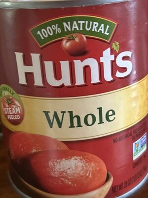 Whole Peeled Plum Tomatoes front packaging