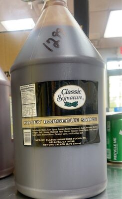 Honey Barbecue Sauce front packaging