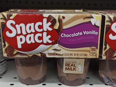 Pudding Chocolate Vanilla