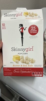 Butter & Sea Salt Popcorn