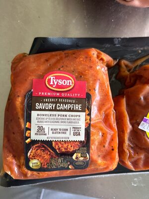 Savory Campfire Pork Chop