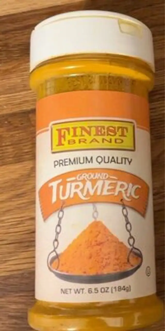 Tumeric front packaging