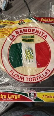 Burrito Grande Flour Tortillas front packaging