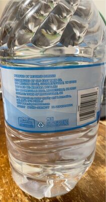 Purified Drinking Water nutrition facts table