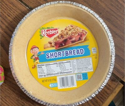 Shortbread ready crust