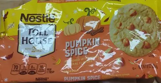 Pumpkin Spice Chocolate Chips front packaging