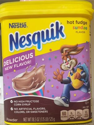 Nesquik Hot Fudge Sundae Powder