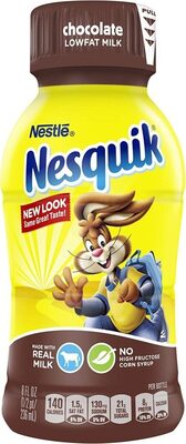 Ready to drink low fat chocolate milk