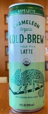 Organic Cold Brew Whole Milk Latte