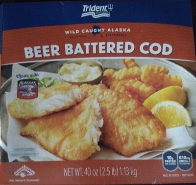 Beer Battered Alaska Cod
