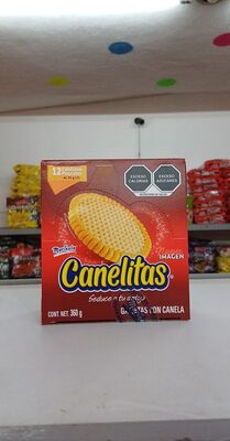 Canelitas 12pz front packaging