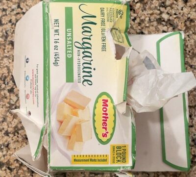 Margarine front packaging