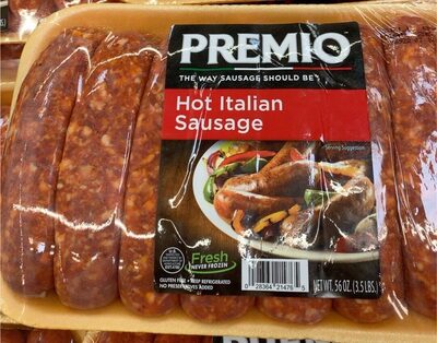 Hot italien sausage