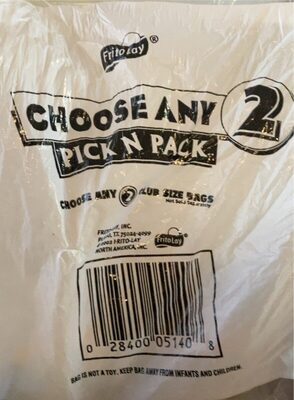 Choose an pick n pack front packaging
