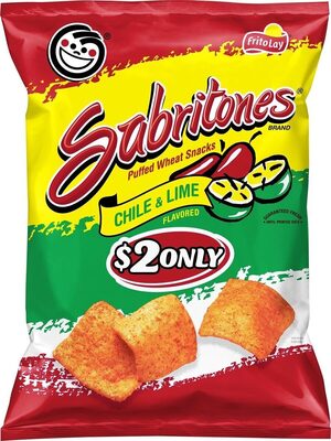 Sabritones puffed wheat snacks