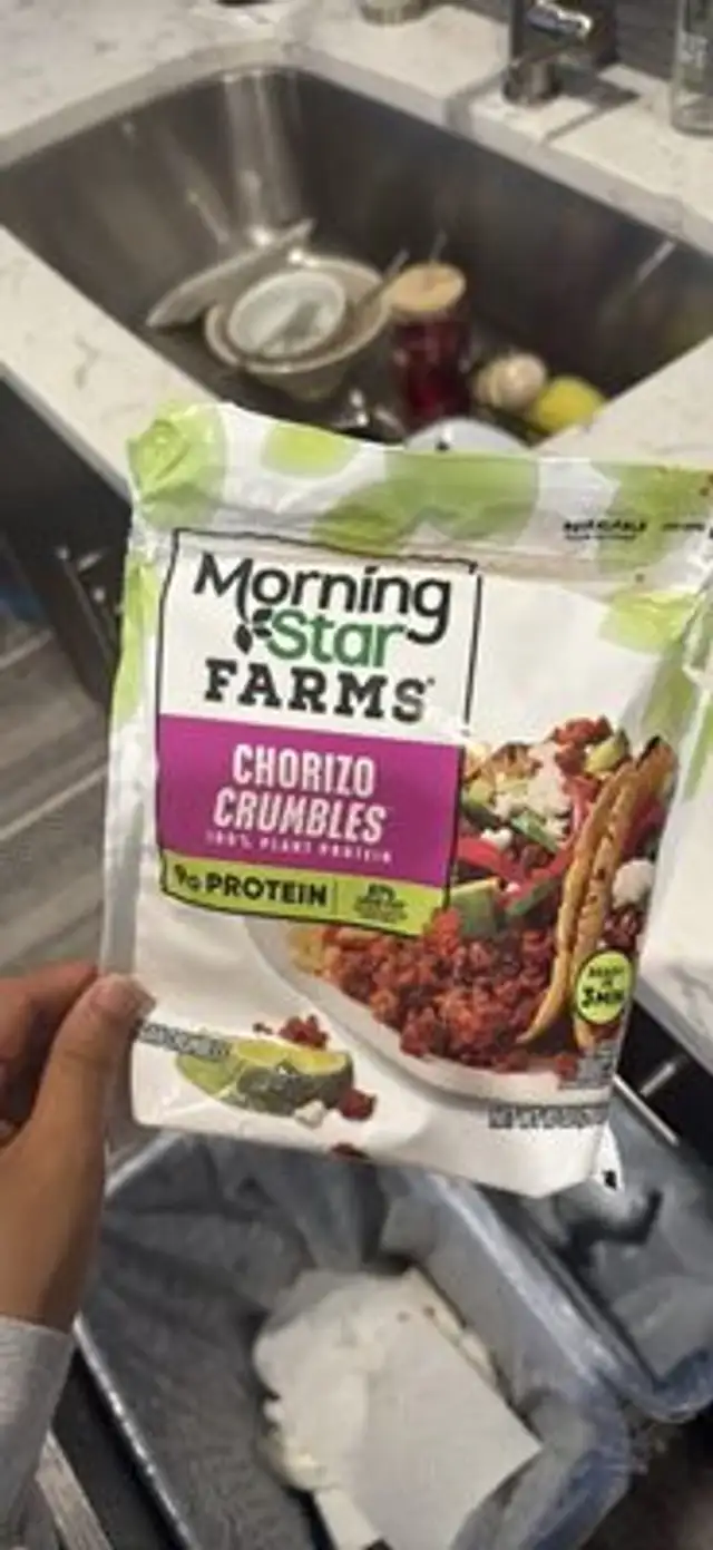 Chorizo Crumbles front packaging