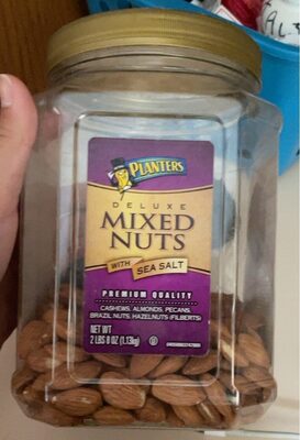 Mixed nuts front packaging
