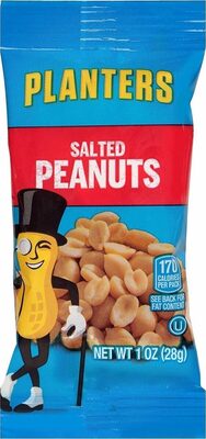 Single serve salted peanuts