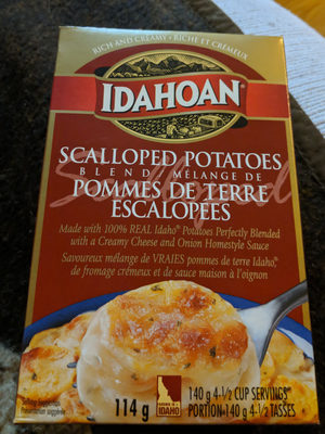 Mélange de pommes de terre escaloppées