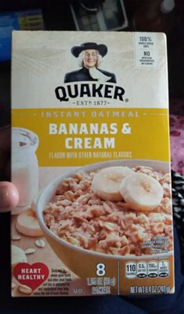 Bananas And Cream Instant Oatmeal